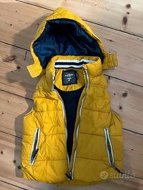 Piumino senza maniche H&M giallo ocra. 11-12 anni