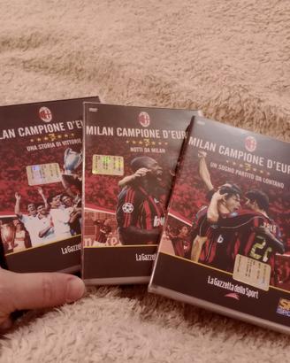 💽 DVD Milan campione d'Europa 