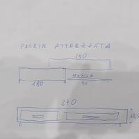 soggiorno effetto olmo naturale, bianco lucido