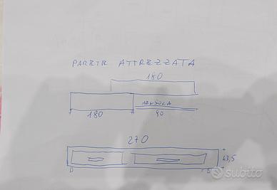 soggiorno effetto olmo naturale, bianco lucido