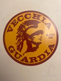 Adesivo ultras roma  curva sud la vecchi guardia