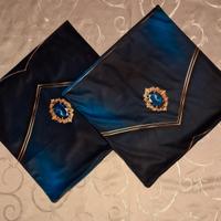 2 fodere federe cuscini divano 45x45cm 