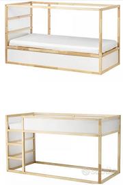 Struttura Letto ikea kura + tenda