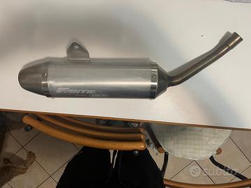 Scarico fantic 125 4t