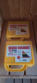 n 2 scatole Regoli Colorati