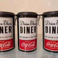 Set barattoli stampa coca-cola
