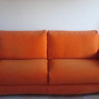 DIVANO 3POSTI ARANCIONE