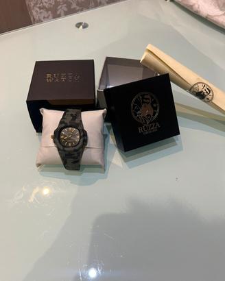 Ruzza watch con pergamena firmata