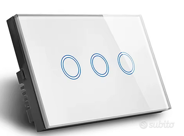 Domotica. Interruttore wifi 3 tasti.