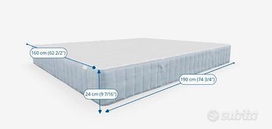 Materasso matrimoniale 160x190 cm NUOVO