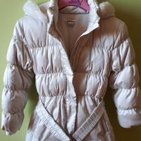 Giacca/Parka Chicco piumino d'oca biancoargentato