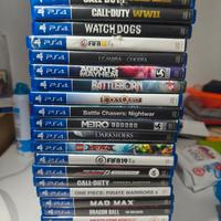 lotto giochi ps4 5 euro l'uno