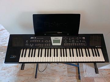 Roland bk-3 con leggio originale+ Supporto