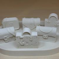 Mini borsette luxury in gesso