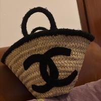 Borsa in paglia stile Chanel – Fatto a mano