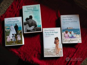 Serie completa "L' amica geniale" di E. Ferrante