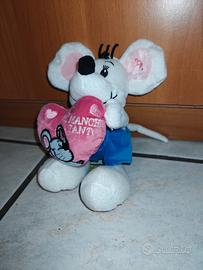 Peluche Topolino Toby Love "Mi manchi tanto"