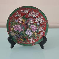 Piatto in Ceramica Cinese Vintage