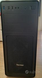 Case atx Vultech con alim. Cooler Master 600W