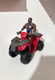 WWE Mattel Wrekkin Big E + Quad