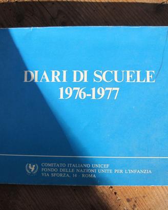 diari di scuele 1976-77 unicef