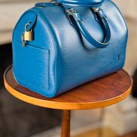 Louis Vuitton Speedy 25 – Epi Toledo Blue (1997)