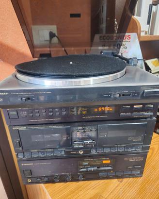 impianto Hi-Fi Pioneer Completo + giradischi 