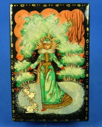 Scatola di lacca Russa