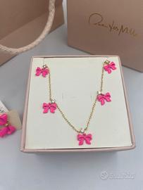 Set Rue Des Mille orecchini con collana