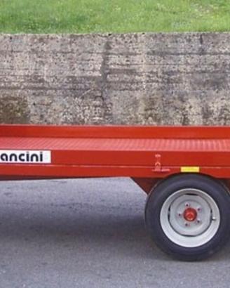 Rimorchio monoasse francini pb 22a porta bins cass