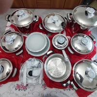 Batteria pentole acciaio 18/10 Maxims de Paris