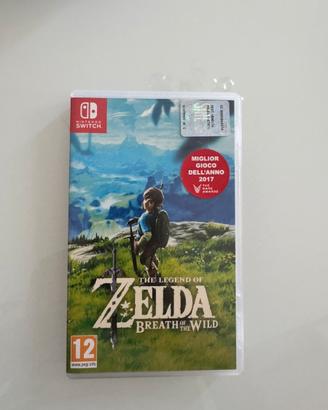 Zelda breath of the wild Nintendo switch