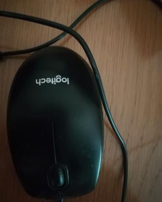 Mouse con filo USB "Logitech"