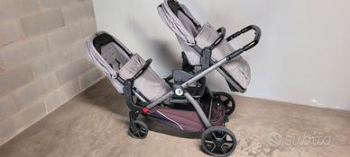 Passeggino  GEMELLARE  con Ovetti RECLINABILI