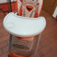 Box giochi e seggiolone pappa Chicco