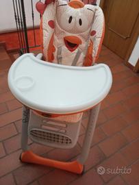 Box giochi e seggiolone pappa Chicco