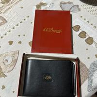 S.T. Dupont portafoglio uomo in vera pelle.