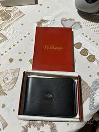 S.T. Dupont portafoglio uomo in vera pelle.