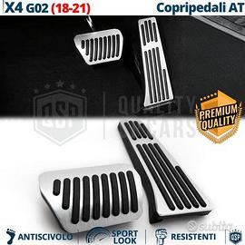 COPRIPEDALI Sportivi per BMW X4 G02 Pedaliera