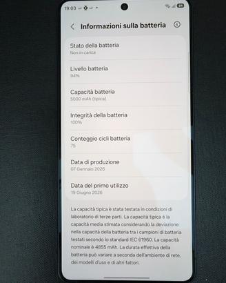 Samsung s26 ultra nero 256gb pari a nuovo