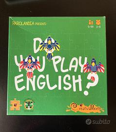Gioco in scatola Do you play english NUOVO