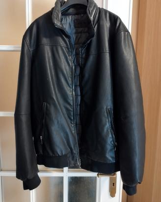 Giubbotto di ecopelle sorbino taglia XL