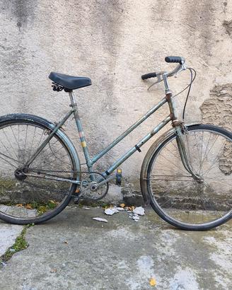 bici da donna da città vintage 