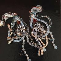 Orecchini vintage con strass