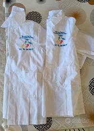 Grembiule bianchi per asilo