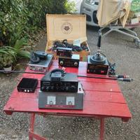 radio trasmettitore banda larga + Cb + accessori