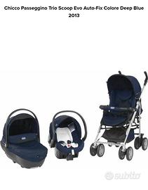 Passeggino Trio - Chicco Scoop Evo Blue
