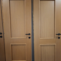 Porte da interno in noce chiaro tamburato