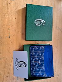 portafoglio goyard blu