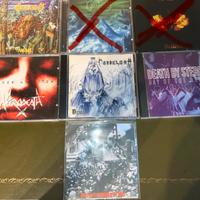 Black metal / heavy metal CD DVD VHS vari
